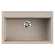 Lavello Elleci Incasso 1 vasca 79x51 Best 130 Granitek Avena LGB13051