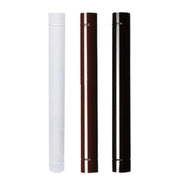Tubo Smaltato Marrone 50 X 10 - Europrofil