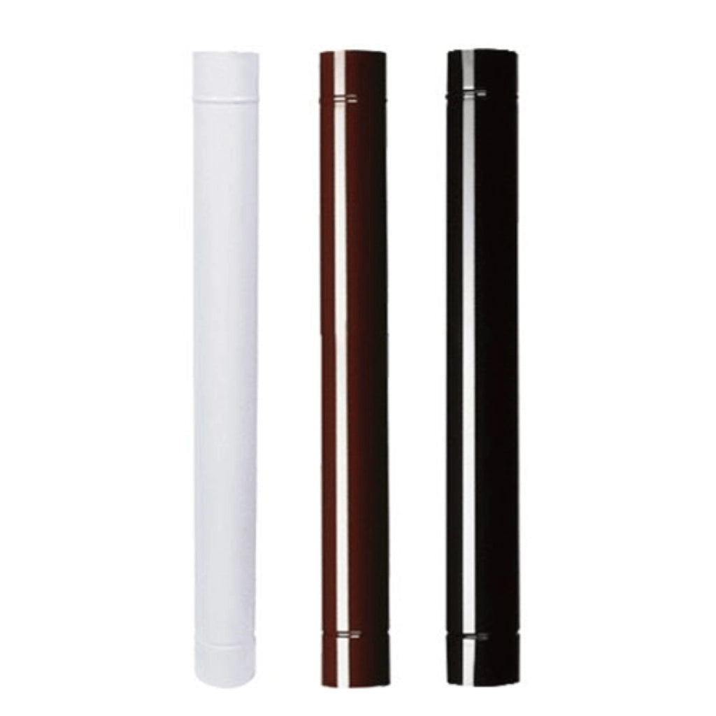 Tubo Smaltato Marrone 50 X 10 - Europrofil