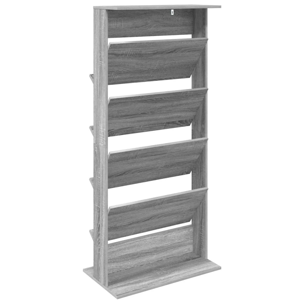 Scaffale per riviste Grigio Sonoma 70 x 41 x 156 cm 899524