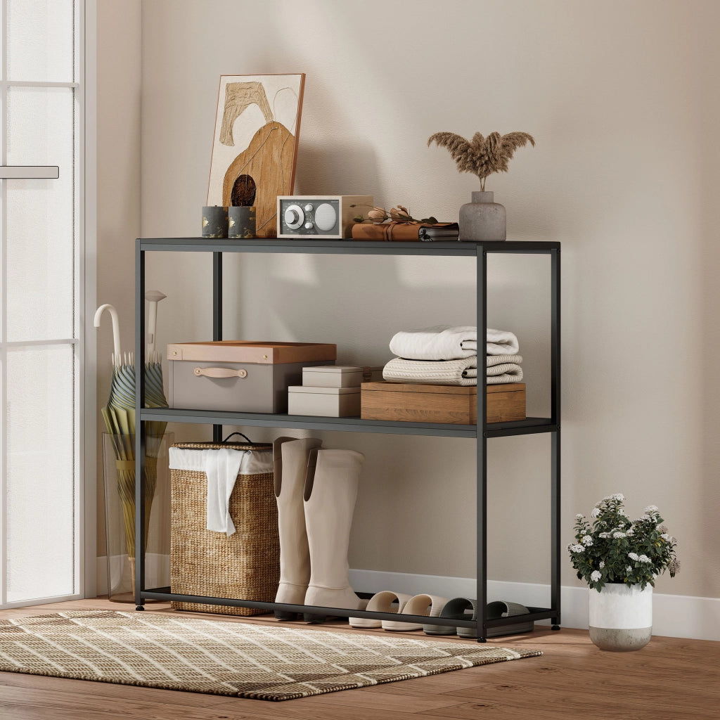 Tavolo consolle ¨C zephmum ¨C 100x30x87 cm nero