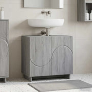 Mobile da bagno Sonoma grigio 60 x 41 x 58 cm 8011618