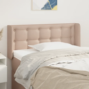 Testiera ad Orecchio Cappuccino 93x16x78/88 cm in Similpelle 3118851
