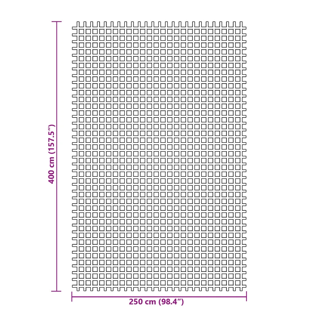 Tappeto da Tenda Blu 4x2,5 m 4008459