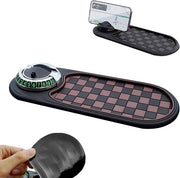 Mat antislip multifunzionale per auto, supporto universale per telefono, mat antislip 3 in 1 per auto, mat antislip per auto, gomma decorativa per telefono, occhiali e smartphone usati.