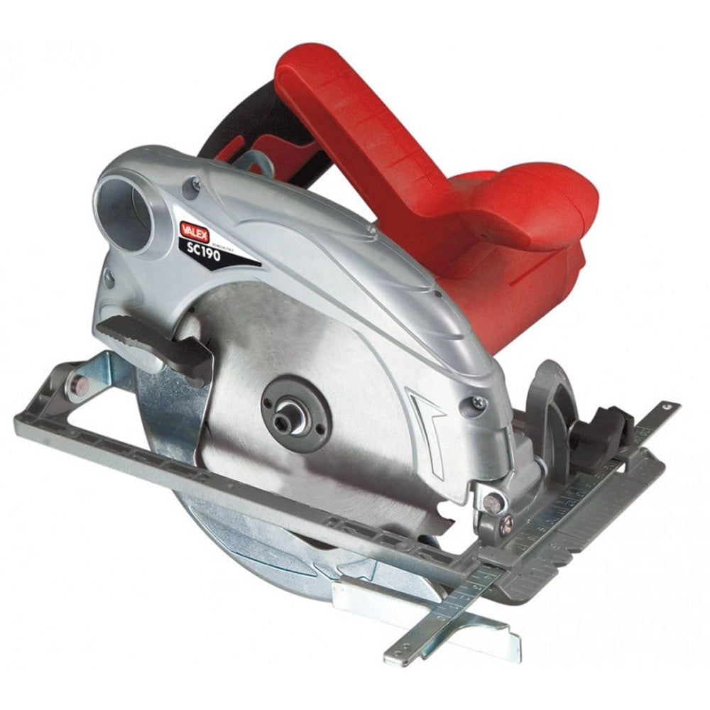 Trade Shop - Sega Circolare Valex Sc190 - 1410225 1300w Guida Laterale Tagli Inclinati 45° -