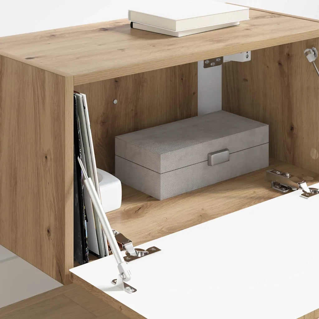 Mobile TV da parete Rovere Artigianale 60 x 31 x 29,5 cm 892207