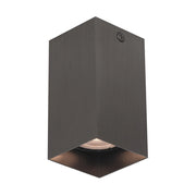 Spot soffitto moderno quadrato bronzo 10cm GU10 Italux
