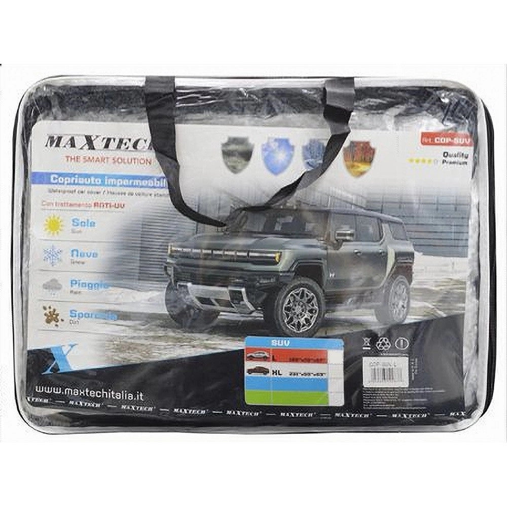 Trade Shop - Copriauto Impermeabile Telo Suv Protegge Sole Pioggia Neve Sporco Tg.xl Cop-suv-xl -