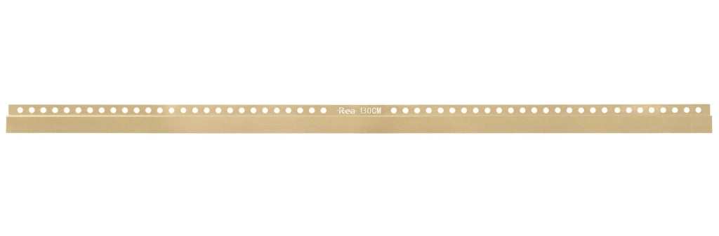 Pannello Frontale Per Piatto Doccia 130cm Brush Gold