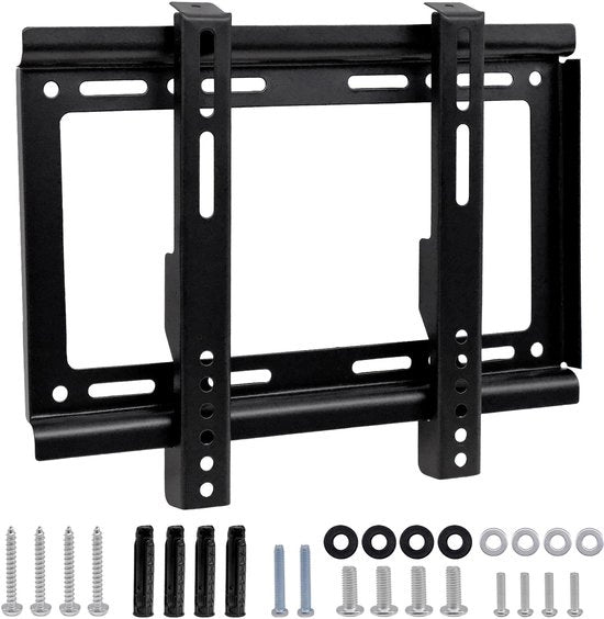 Sostegno per parete per TV da 14 a 42 pollici fino a 25 kg sostegno per TV piatta e curva e monitor