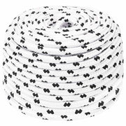 Corda multiuso 8 mm 100 m Bianco Poliestere 3473459