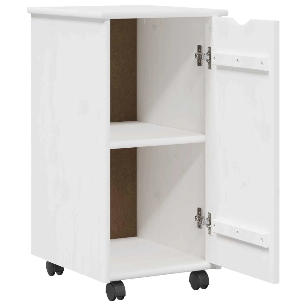Set di Scrivania e Armadietto 2 pz Bianco 3438781