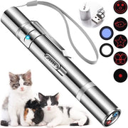 Giocattolo Interattivo per Gatti con Puntatore LED per Gatti e Gattini da Interno
