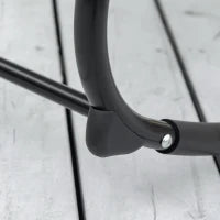 Sedia a Dondolo da Giardino Zero Gravity,  Sdraio da Giardino Ergonomica con Cuscino e Tessuto Traspirante per Interno ed Esterno, 105x62x88 cm, Grigia