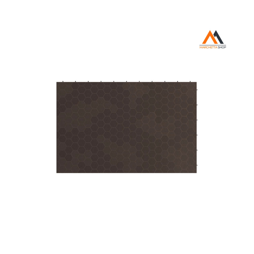PIASTRELLA PER GIARDINO 'EASY' cm 116 x 76 x h 3 - marrone