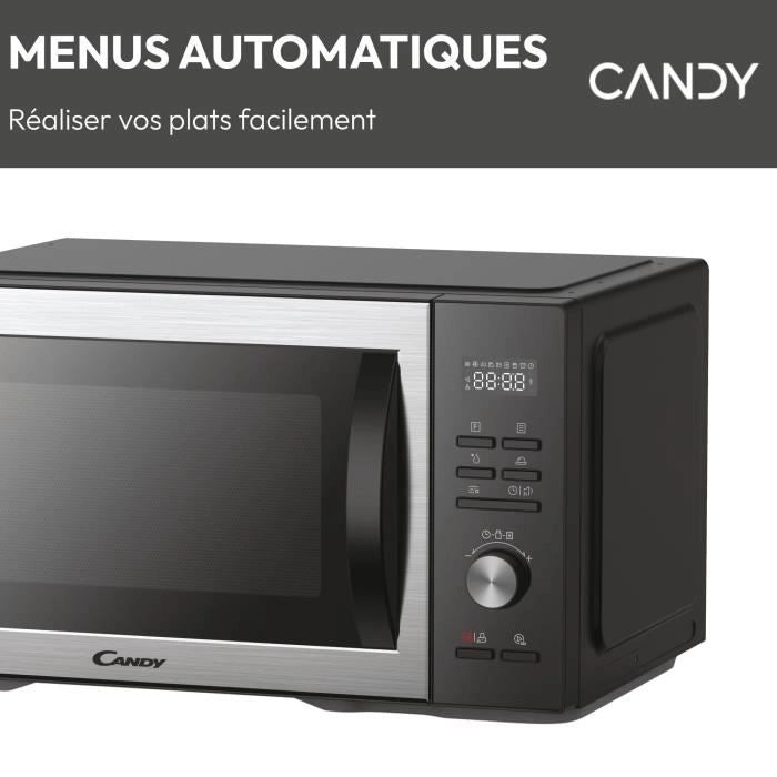 CMCA29EDLB Microonde combinato 29 L MO: 1000 W - Grill: 1000 W - Cavità in acciaio inossidabile - UI digitale Funzione bassa temperatura