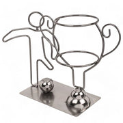 Sistema di conservazione delle bottiglie - Campione di calcio - Unico design - 30 x 10 x 20 cm - Originele idea regalo - Supporto per bottiglie