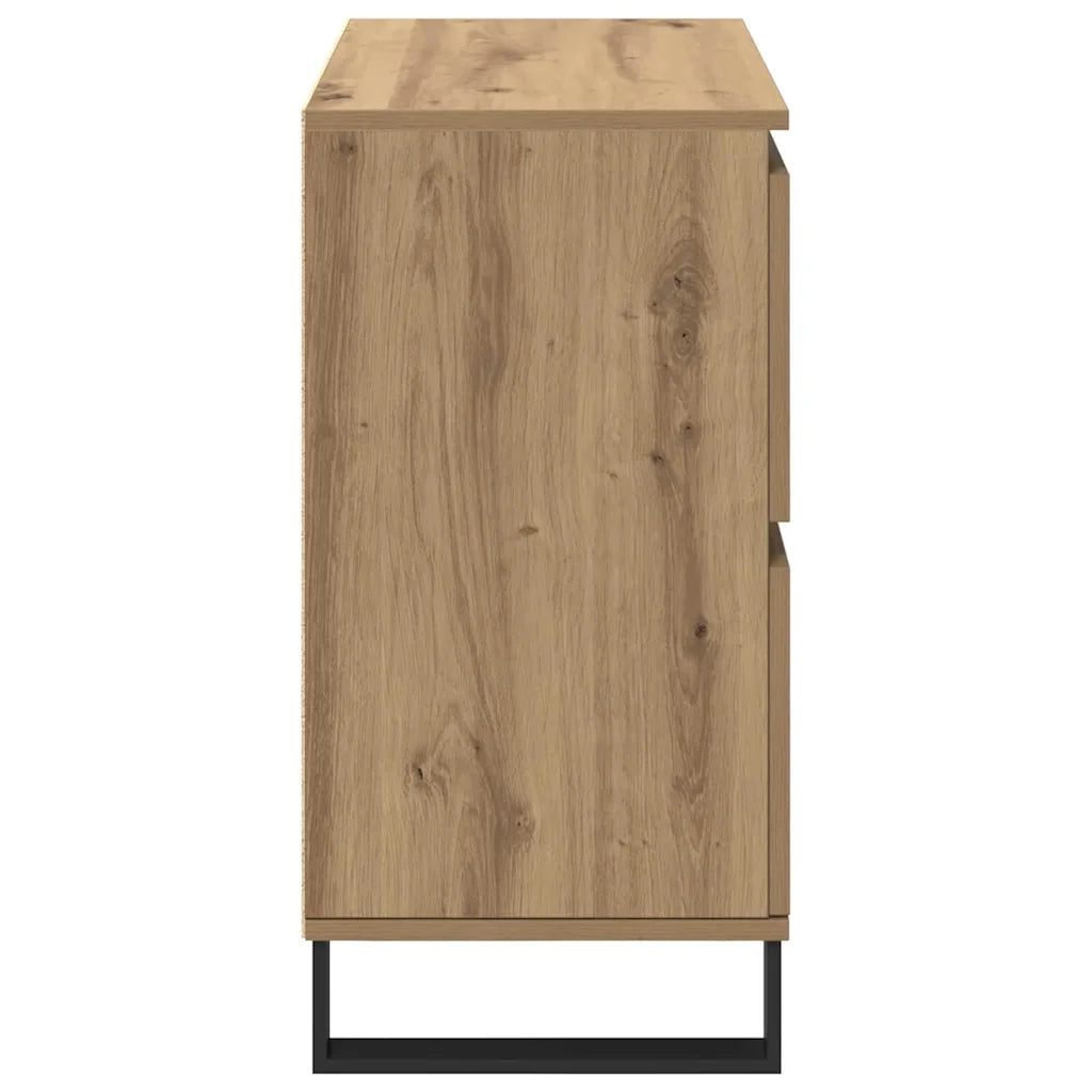 vidaXL Sideboards 3 pcs rovere artigianale 180 x 35 x 70 cm