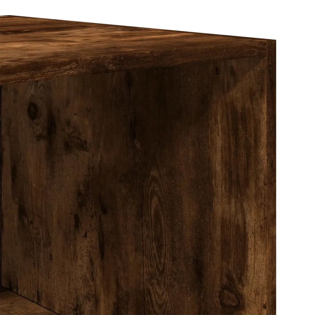 Armadio Rovere Fumo 50x50x200 cm in Legno tecnico