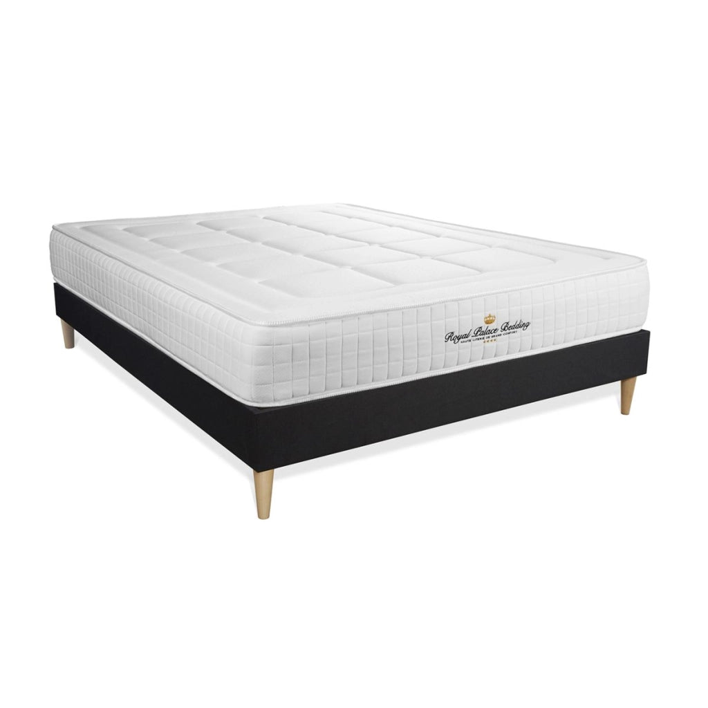 kit rete e materasso matrimoniale Balmoral 150 x 195cm - Spessore : 24cm - memory foam - rigido