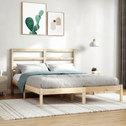 Giroletto senza Materasso-Struttura Letto 120x200 cm in Legno Massello di Pino 704540