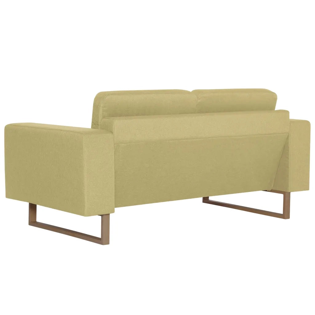 Divano a 2 Posti in Tessuto Verde cod mxl 21141