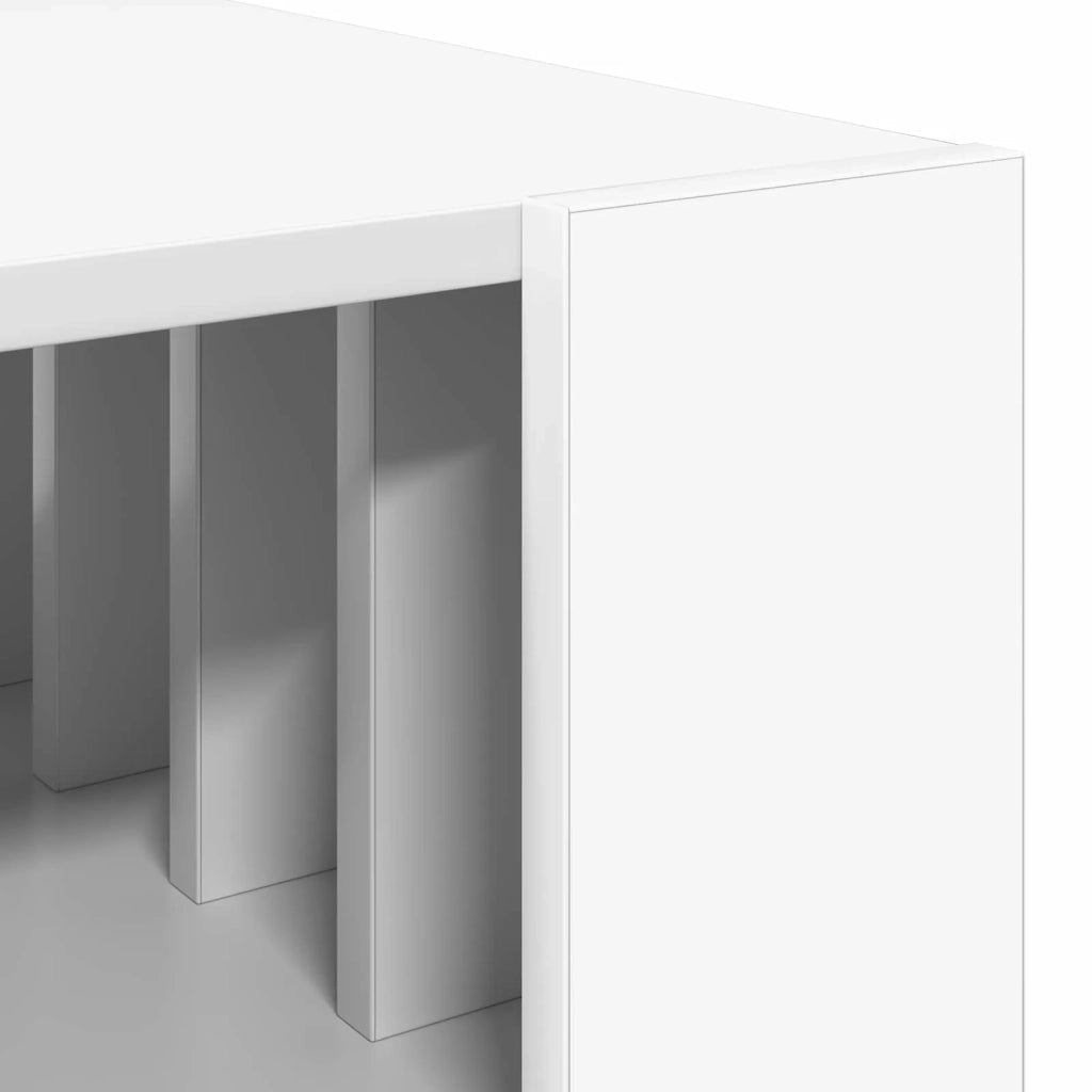 Tavolino da salotto | Tavolino da caff¨¨ | Tavolino da Soggiorno Bianco 92 x 49,5 x 45 cm Legno multistrato