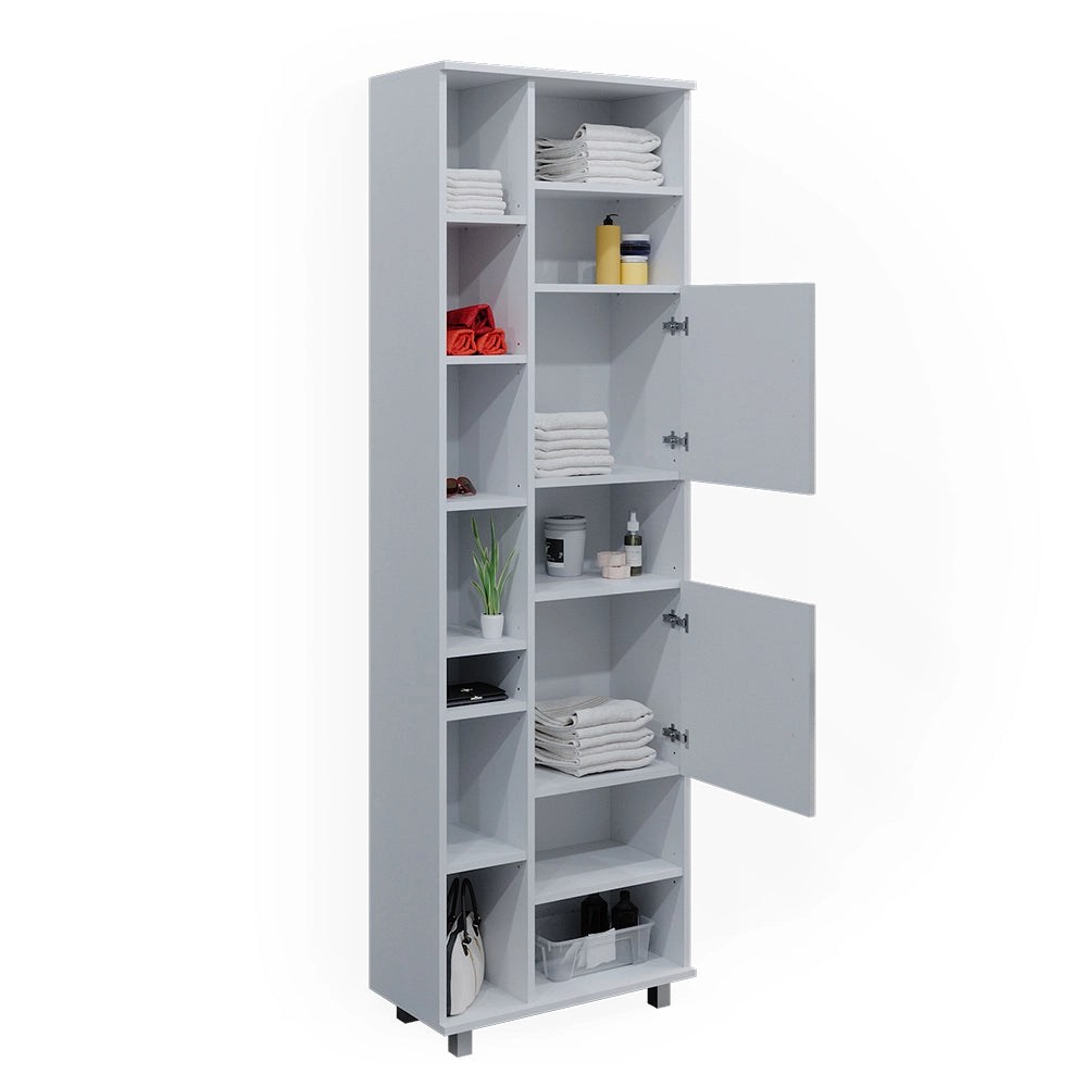 Mobile bagno alto Ilias Bianco lucido 60 x 190 cm Vicco