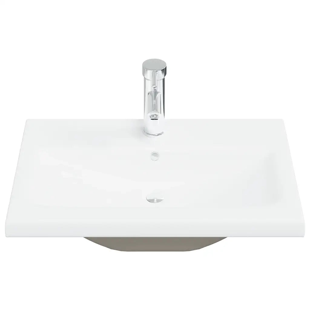 Set Mobili da Bagno 5 pz Rovere Sonoma in Legno Multistrato 3325030
