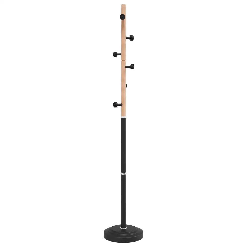Appendiabiti autoportante dal design contemporaneo per ingresso 177 x 30 cm con 6 ganci in ferro nero. Codice articolo: 02_0047585