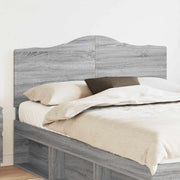 Testiera-Testata-Testiera Decorativa Grigio Sonoma 160 cm Legno multistrato 395627