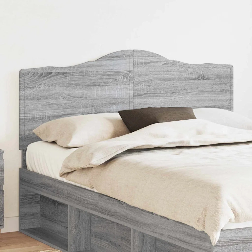 Testiera-Testata-Testiera Decorativa Grigio Sonoma 160 cm Legno multistrato 395627