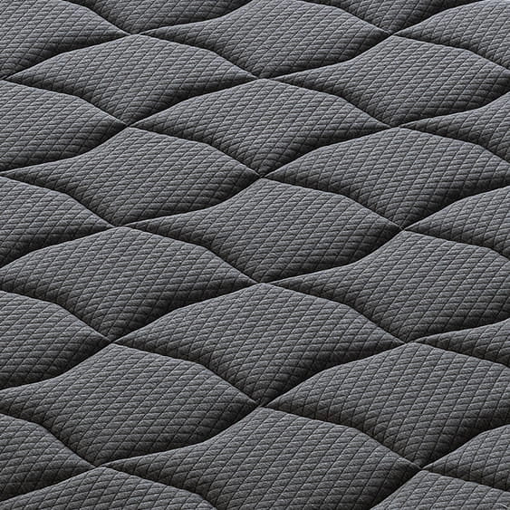 Materasso Piazza e Mezza 140x190 Memory Foam - Altezza 20 cm - Ortopedico - Rigidità H4 – Blackmoon