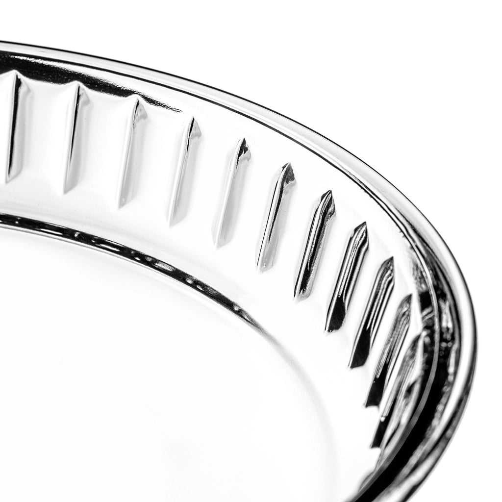 Teglia rotonda in vetro KADAX per pizza e crostate, resistente al forno, 28 cm