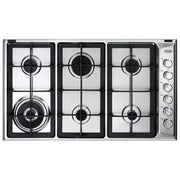 De’Longhi PLI 69 GHD piano cottura Acciaio inossidabile Da incasso 86 cm Gas 6 Fornello(i)