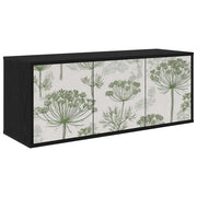 Mobile TV da Parete GOTHA 102 x 33 x 40 cm Rovere Nero 8007188
