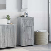 Set di Armadi da Bagno TULUM Grigio Sonoma 37 x 31,5 x 82 cm