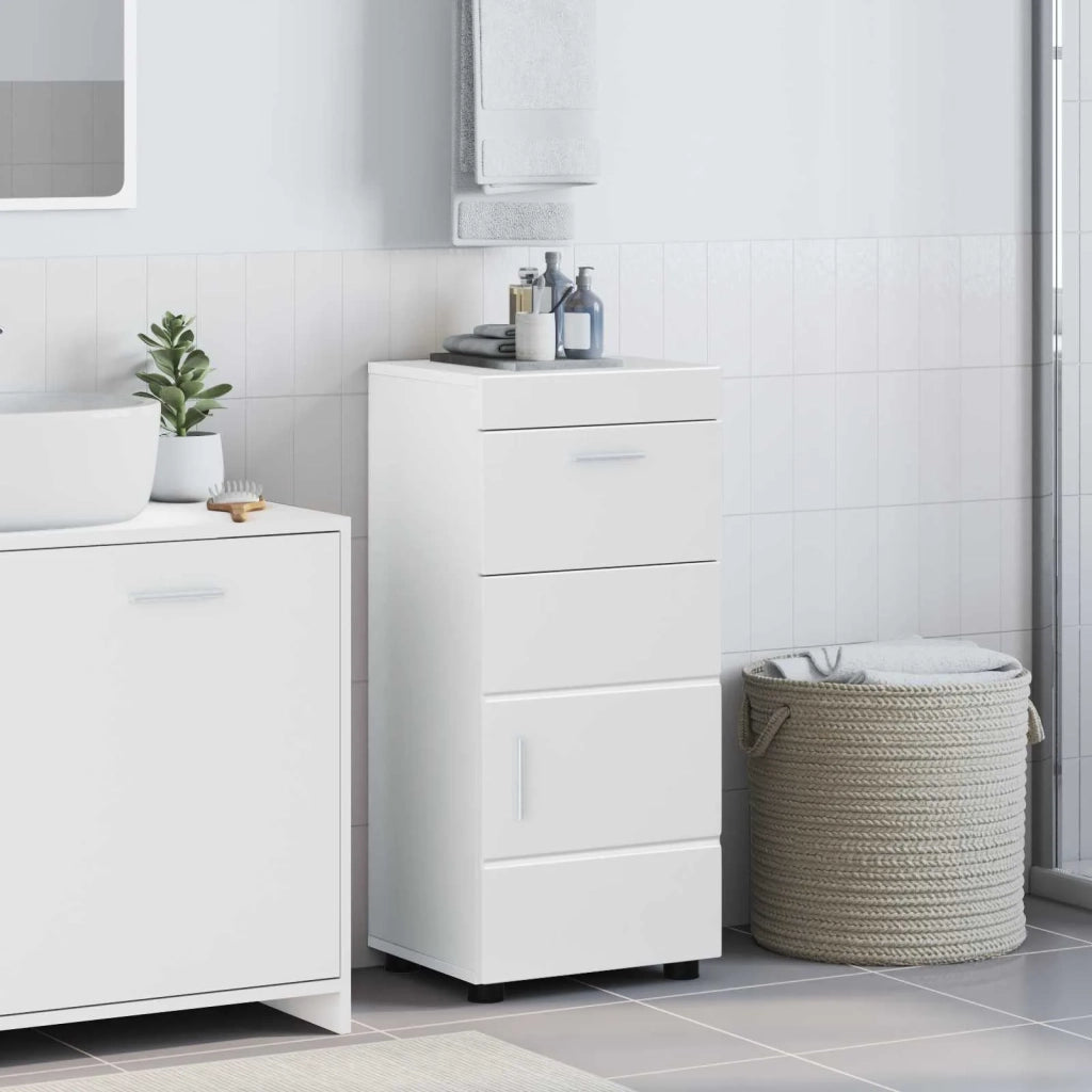 Set di Armadi da Bagno | Armadio da bagno TULUM Bianco 37 x 31,5 x 82 cm