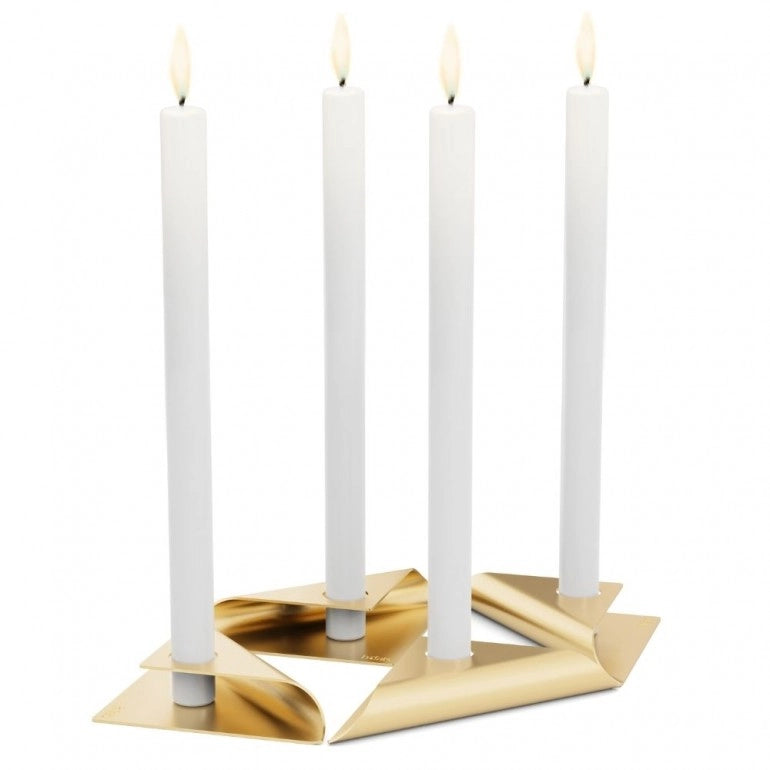 Square Candle, l'elegante porta candele by Hoefats
