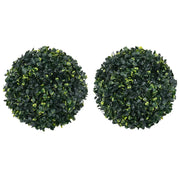 Sfere di Bosso Artificiale 2 pz 45 cm cod mxl 73611