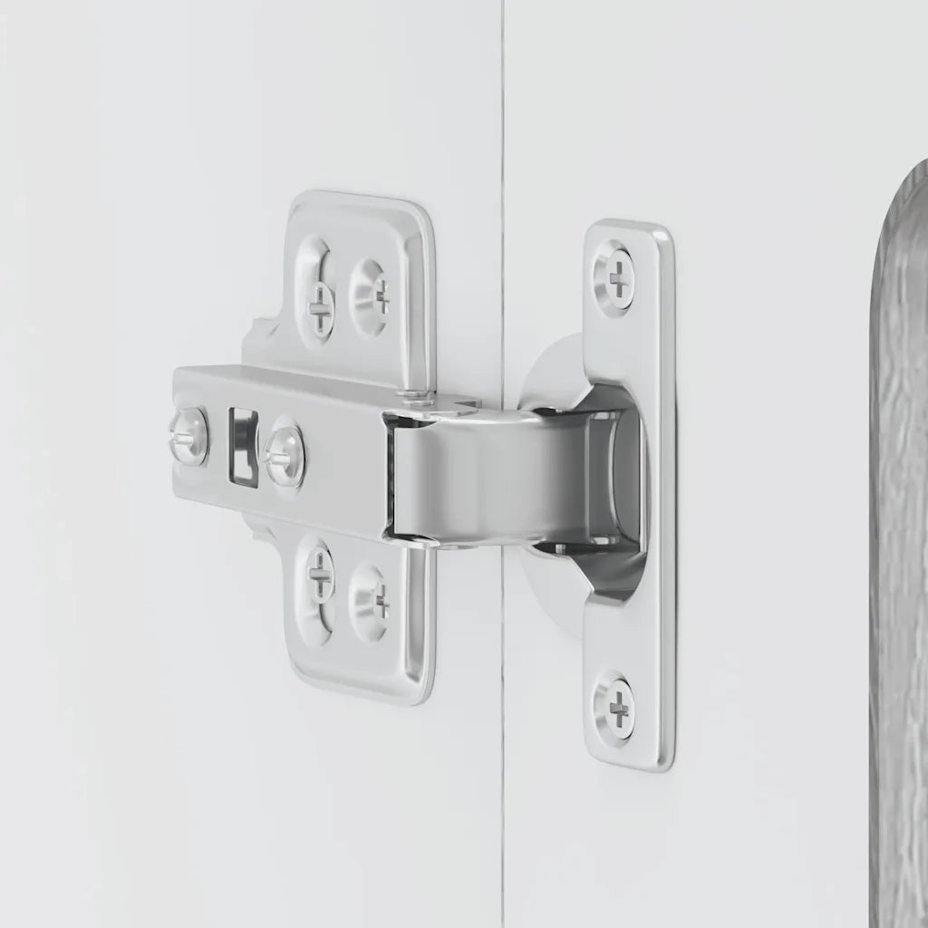 Pensile da Cucina con Porta in Vetro Kalmar Grigio Sonoma