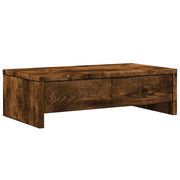 Supporto per monitor mobile da scrivania con cassetti legno ingegnerizzato marrone 02_0044936
