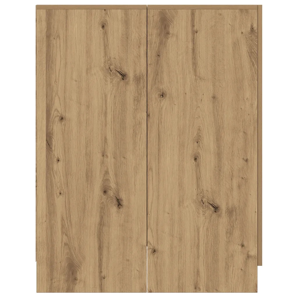 Mobile per Lavatrice Rovere Artigianale 70,5x71,5x91,5 cm CFW4672666