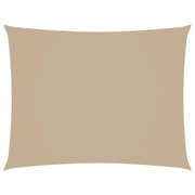 Parasole a vela | Telo Ombra | Vela da ombra Oxford Rettangolare 3,5x5 m Beige