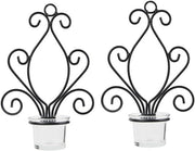 Set di 2 Supporti per Bracciali per Sospensioni a Ferro di IJzer - Forma a Colonna - Decorazione Interna per Salotto e Festa di Matrimonio