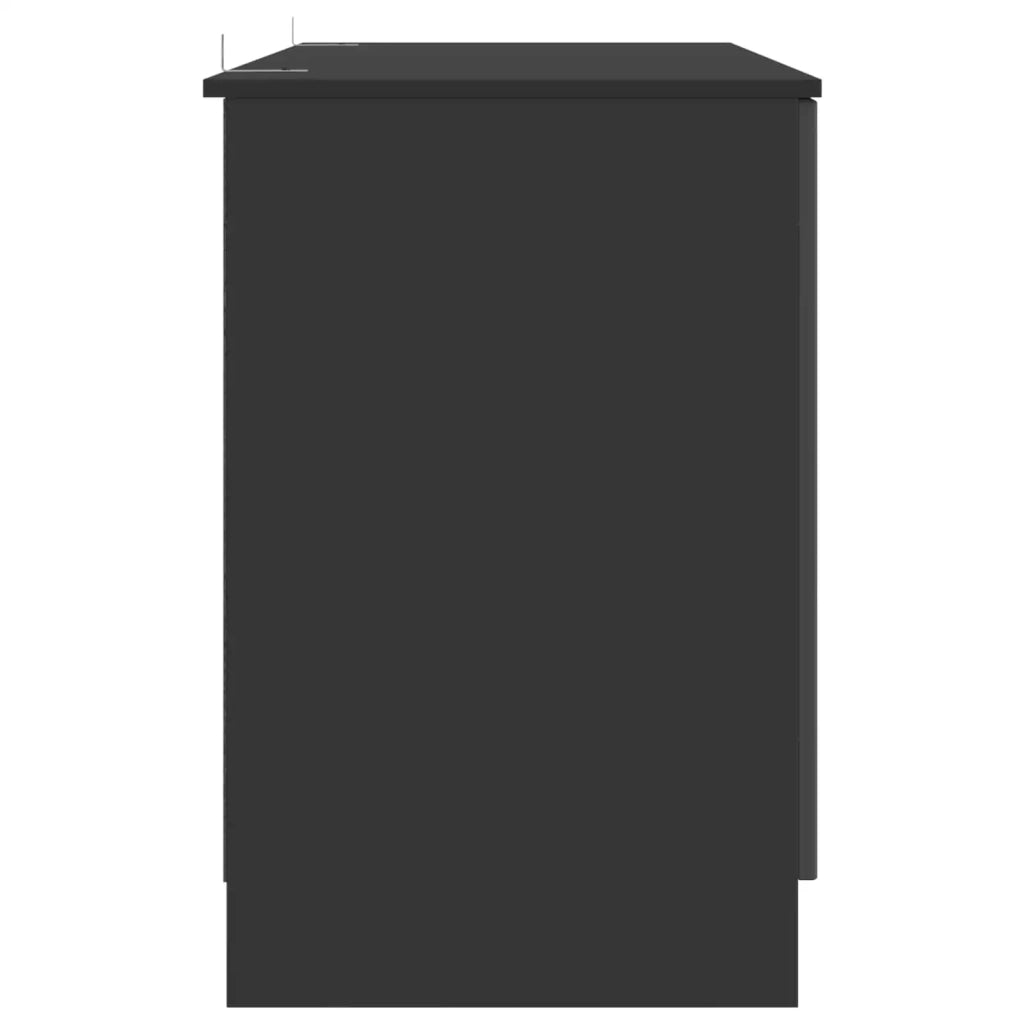 Scrivania Nero 142,5 x 50 x 75 cm Legno ingegnerizzato 3414640