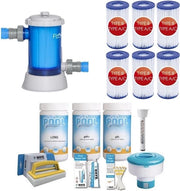Manutenzione Piscina - Kit Grande & Pompaggio 5678 L/u & 6 Filtro Tipo III