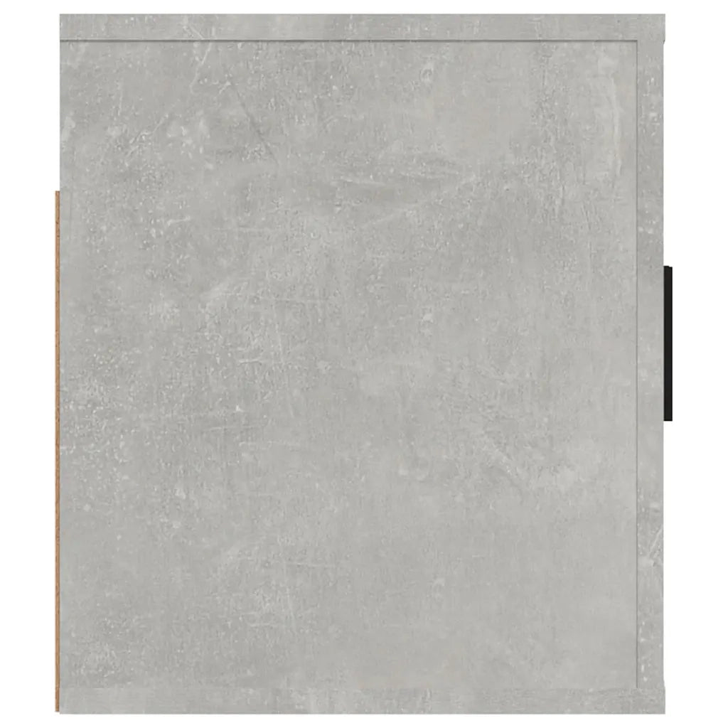 Mobile Porta TV a Parete-Mobile per TV-Credenza TV Grigio cemento 100x34,5x40 cm