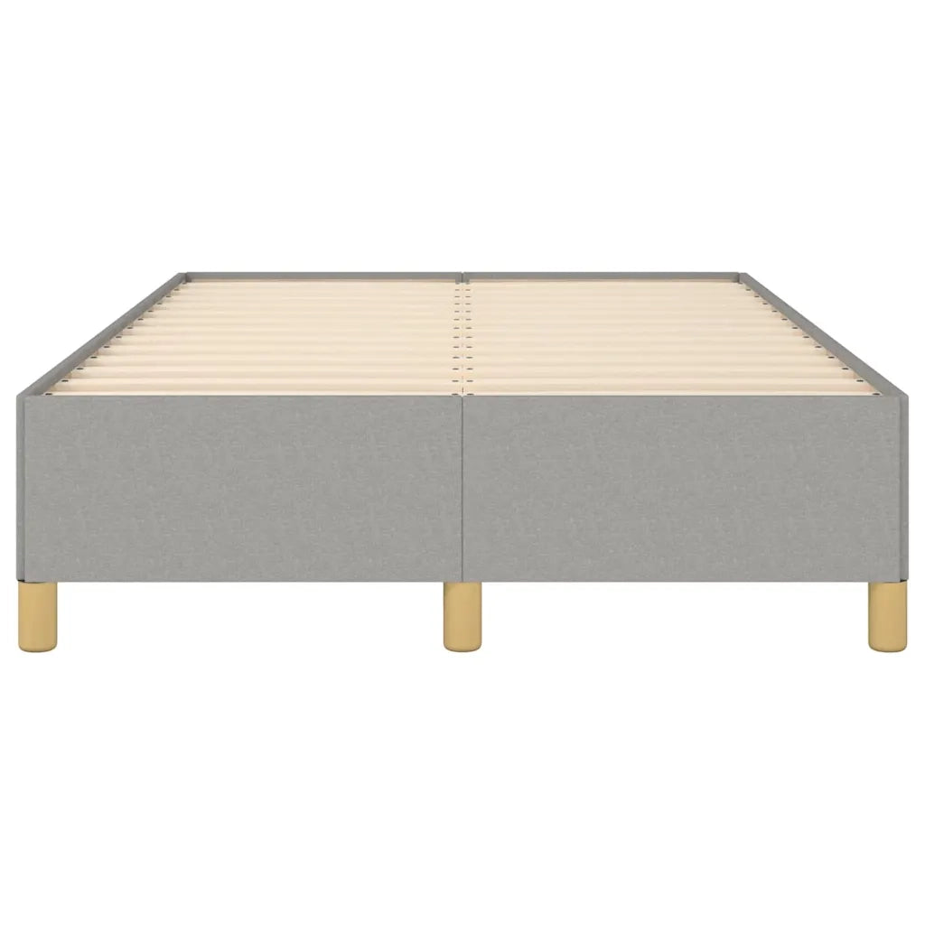 Giroletto senza Materasso Grigio Chiaro 120x190 cm in Tessuto